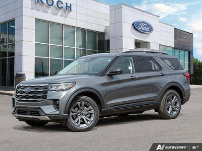 NEW 2026 Ford Explorer Active - Carbonized Grey Metallic Exterior - $58,134 - Stock #E60594 - VIN 1FMUK8DH6TGB54987