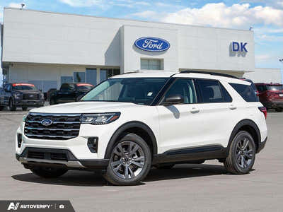 NEW 2026 Ford Explorer Active - Star White Tri-coat Metallic Exterior - $58,137 - Stock #D60448 - VIN 1FMUK8DH2TGB37698
