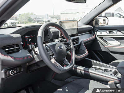NEW 2026 Ford Explorer ST - ONYX MIKO Interior - $75,169 - Stock #E60197 - VIN 1FMWK8GC7TGA82528