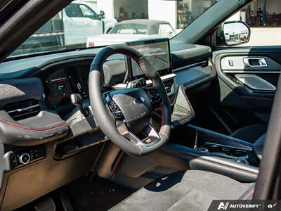 NEW 2026 Ford Explorer ST - ONYX ACTIVEX Interior - $74,629 - Stock #E60222 - VIN 1FMWK8GC0TGA82614