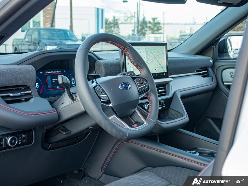 NEW 2026 Ford Explorer ST - Space White Metallic Exterior / ONYX ACTIVEX Interior - $71,919 - Stock #E60102 - VIN 1FMWK8GC7TGA32874 - Photo 13