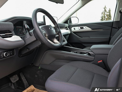 NEW 2026 Ford Explorer Active - DARK SPACE GRAY CLOTH Interior - $50,765 - Stock #E60175 - VIN 1FMUK8DH9TGA79265