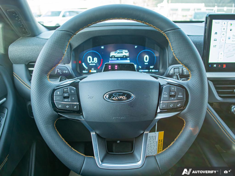 NEW 2026 Ford Explorer Tremor - Star White Tri-coat Metallic Exterior / ONYX ACTIVEX Interior - $63,869 - Stock #E60097 - VIN 1FMUK8JH8TGA28831 - Photo 14