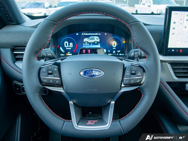 NEW 2026 Ford Explorer ST - Space White Metallic Exterior / ONYX ACTIVEX Interior - $71,919 - Stock #E60102 - VIN 1FMWK8GC7TGA32874 - Photo 14