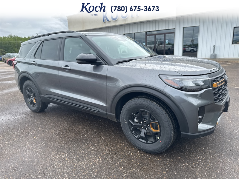 NEW 2026 Ford Explorer Tremor - Carbonized Grey Metallic Exterior / KAPOOR RED Interior - $75,030 - Stock #A26169 - VIN 1FMWK8JC4TGB63785 - Photo 42