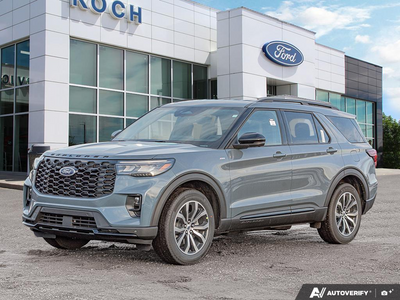 NEW 2026 Ford Explorer ST-Line - Vapor Blue Exterior - $62,244 - Stock #E60221 - VIN 1FMUK8KH9TGA82749