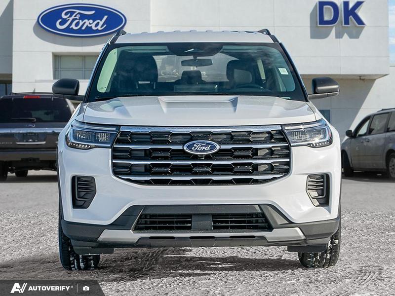 NEW 2026 Ford Explorer Active - Oxford White Exterior / DARK SPACE GRAY CLOTH Interior - $54,337 - Stock #D60203 - VIN 1FMUK8DH4TGA83160 - Photo 2