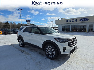 NEW 2026 Ford Explorer Active - Star White Tri-coat Metallic Exterior - $60,530 - Stock #A26057 - VIN 1FMUK8DHXTGA82787