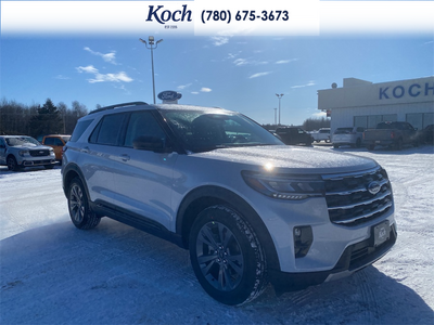 NEW 2026 Ford Explorer Active - Crystal White Tricoat Exterior - $59,730 - Stock #A26070 - VIN 1FMUK8DH0TGA83527