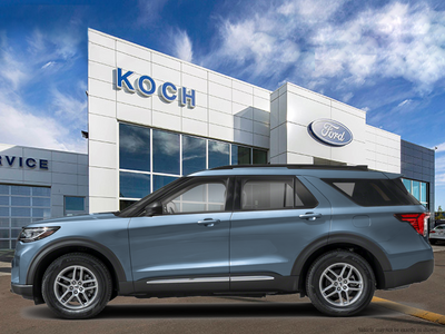 NEW 2026 Ford Explorer Active - Vapor Blue Exterior - $62,834 - Stock #E60719 - VIN 1FMUK8DH7TGB68381