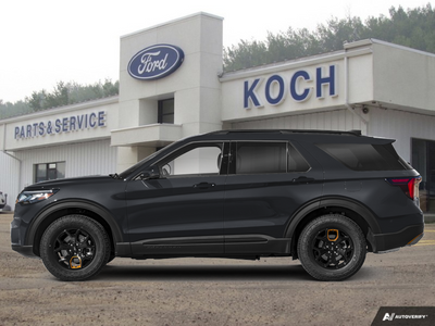 NEW 2026 Ford Explorer Tremor - Agate Black Exterior - $76,375 - Stock #A26196 - VIN 1FMWK8JC4TGB36182
