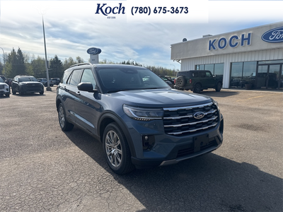 NEW 2026 Ford Explorer Active - Vapor Blue Exterior - $60,730 - Stock #A26198 - VIN 1FMUK8DH3TGB58110