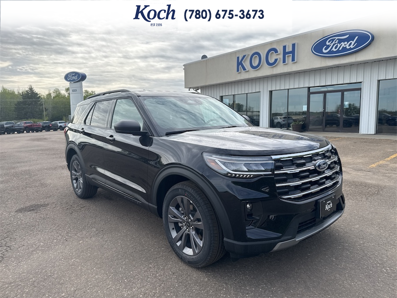 NEW 2026 Ford Explorer Active - Agate Black Exterior - $59,730 - Stock #A26050 - VIN 1FMUK8DH3TGA83506 - Photo 1