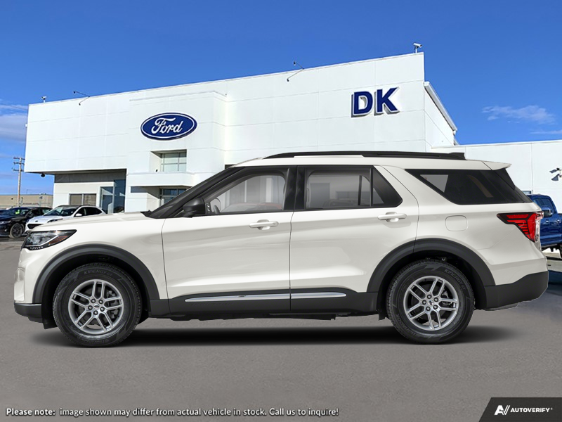 NEW 2026 Ford Explorer Active - Star White Tri-coat Metallic Exterior / DARK SPACE GREY ACTIVEX Interior - $58,537 - Stock #D60559 - VIN 1FMUK8DH5TGB84370 - Photo 1