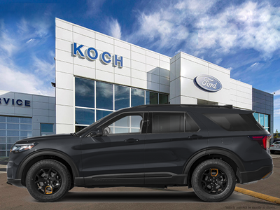 NEW 2026 Ford Explorer Tremor - Agate Black Exterior - $66,059 - Stock #E60863 - VIN 1FMUK8JH0TGB86144