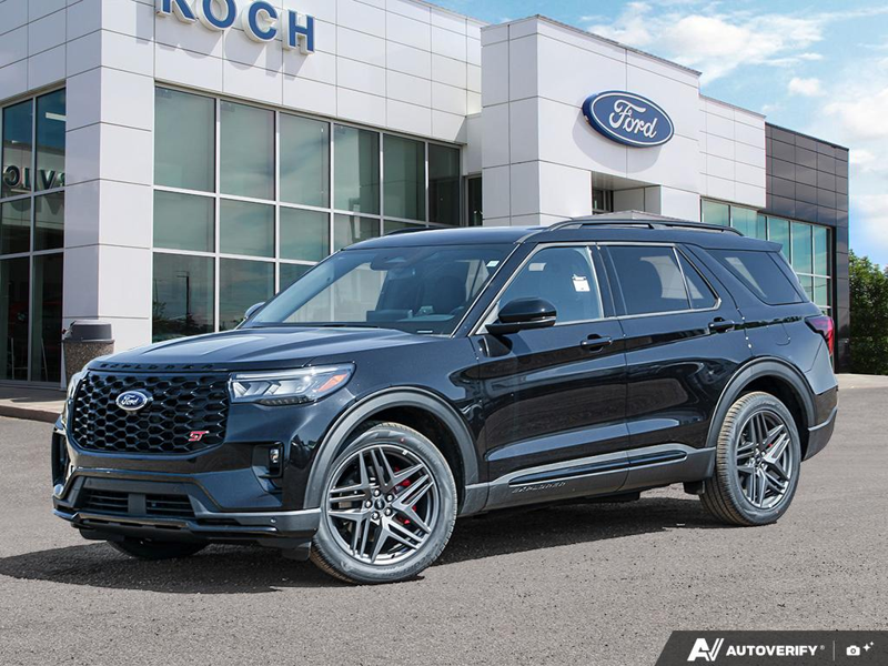 NEW 2026 Ford Explorer ST - Agate Black Exterior / ONYX ACTIVEX Interior - $68,223 - Stock #E60222 - VIN 1FMWK8GC0TGA82614 - Photo 1