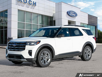 NEW 2026 Ford Explorer Active - Star White Tri-coat Metallic Exterior - $59,819 - Stock #E60256 - VIN 1FMUK8DHXTGA82398