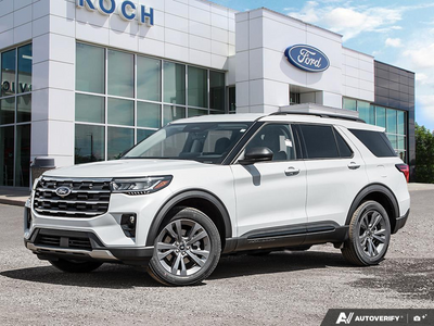 NEW 2026 Ford Explorer Active - Space White Metallic Exterior - $57,734 - Stock #E60254 - VIN 1FMUK8DH8TGA81993