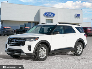 NEW 2026 Ford Explorer Active - Oxford White Exterior - $51,413 - Stock #D60203 - VIN 1FMUK8DH4TGA83160