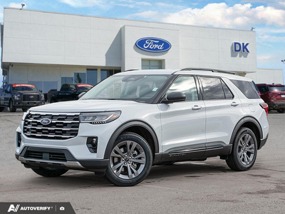 NEW 2026 Ford Explorer Active - Space White Metallic Exterior - $57,157 - Stock #D60254 - VIN 1FMUK8DH9TGB01975