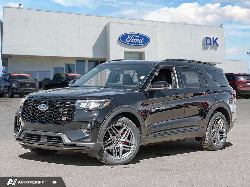 NEW 2026 Ford Explorer ST - Agate Black Exterior / ONYX MIKO Interior - $68,020 - Stock #D60636 - VIN 1FMWK8GC6TGB85696 - Photo 1
