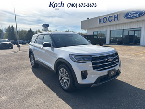 NEW 2026 Ford Explorer Active - Star White Tri-coat Metallic Exterior - $54,940 - Stock #A26181 - VIN 1FMUK8DH4TGB58794