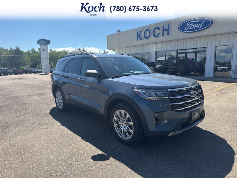 NEW 2026 Ford Explorer Active - Vapor Blue Exterior / DARK SPACE GREY ACTIVEX Interior - $60,730 - Stock #A26202 - VIN 1FMUK8DHXTGB86616 - Photo 1
