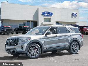 NEW 2026 Ford Explorer ST - Carbonized Grey Metallic Exterior - $68,825 - Stock #D60617 - VIN 1FMWK8GC2TGC18712