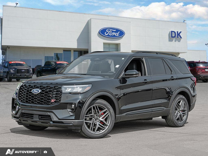 NEW 2026 Ford Explorer ST - Agate Black Exterior / ONYX MIKO Interior - $69,402 - Stock #D60750 - VIN 1FMWK8GC3TGB60786 - Photo 1