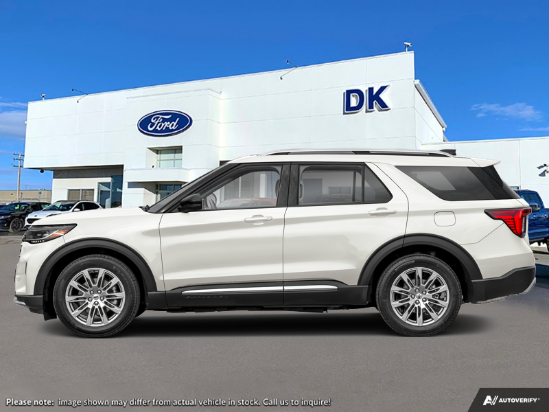 NEW 2026 Ford Explorer Platinum - Star White Tri-Coat Exterior / MOJAVE DUSK LEATHER Interior - $69,582 - Stock #D60690 - VIN 1FMUK8HH8TGC47374 - Photo 1