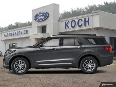 NEW 2026 Ford Explorer Active - Carbonized Grey Metallic Exterior - $53,898 - Stock #A26230 - VIN 1FMUK8DH5TGC50576