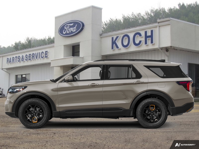 NEW 2026 Ford Explorer Tremor - Marsh Grey Exterior / ONYX, HEAT/VENTILATED MIKO SUEDE SPORT CAPTAIN'S CHAIRS Interior - $66,245 - Stock #A26234 - VIN 1FMUK8JH2TGC36543 - Photo 1