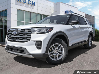 NEW 2026 Ford Explorer Active - Oxford White Exterior - $51,149 - Stock #E60258 - VIN 1FMUK8DH5TGA82812