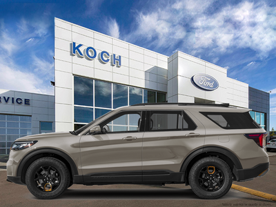 NEW 2026 Ford Explorer Tremor - Marsh Grey Exterior - $66,079 - Stock #E61118 - VIN 1FMUK8JH6TGC34617
