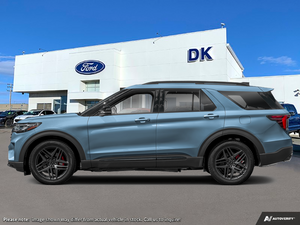 NEW 2026 Ford Explorer ST - Vapour Blue Metallic Exterior - $75,179 - Stock #D60871 - VIN 1FMWK8GC8TGC09464