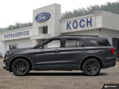 NEW 2026 Ford Explorer ST - Agate Black Exterior - $73,730 - Stock #A26270 - VIN 1FMWK8GC0TGA82614