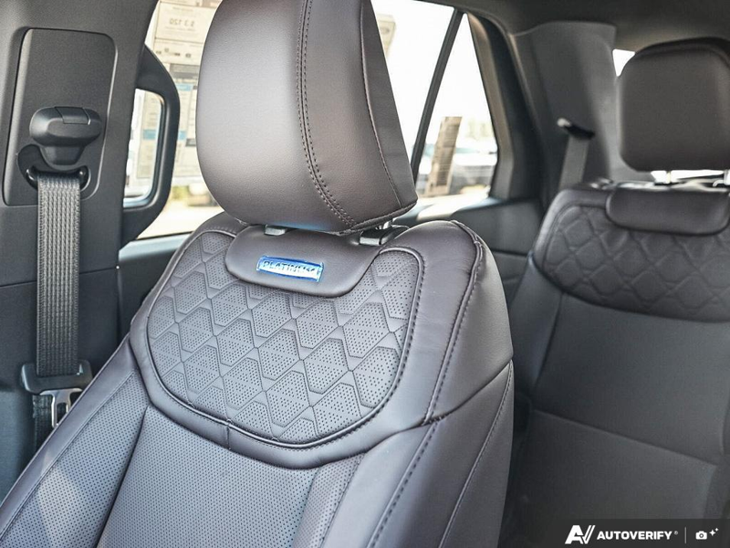 NEW 2026 Ford Explorer Platinum - Space White Metallic Exterior / MOJAVE DUSK, PREM. LEATHER SEATING SURFACES SPORT CAPTAIN CHAIRS Interior - $63,736 - Stock #E61068 - VIN 1FMUK8HH6TGC34056 - Photo 23