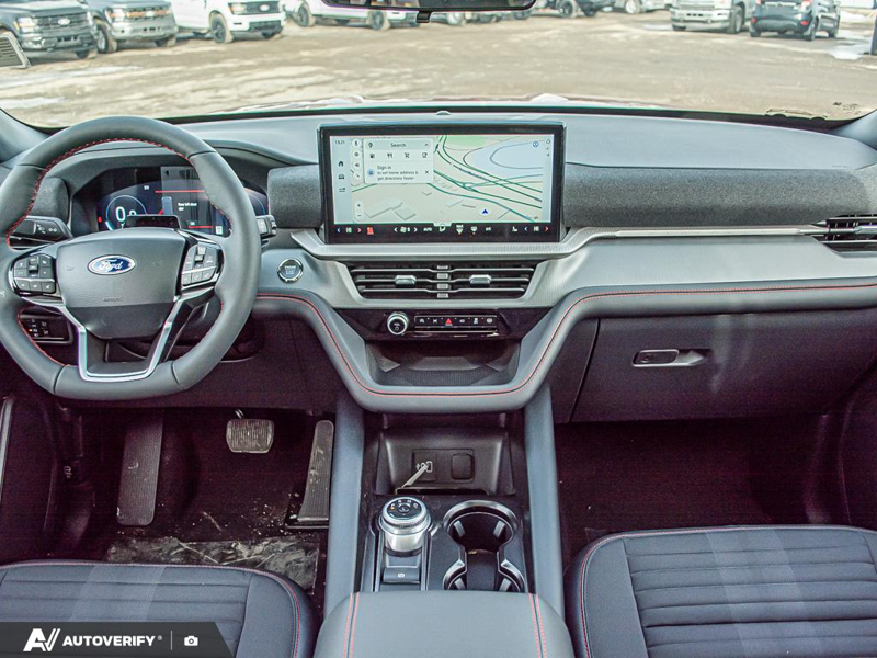 NEW 2026 Ford Explorer ST-Line - Rapid Red Tri-coat Metallic Exterior / ONYX UNIQUE CLOTH Interior - $62,107 - Stock #D60183 - VIN 1FMUK8KH7TGA81552 - Photo 26