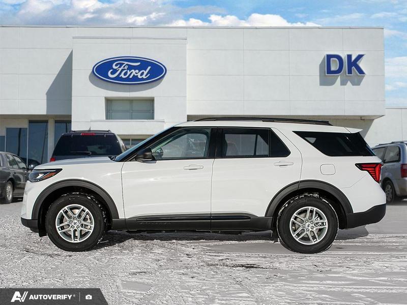 NEW 2026 Ford Explorer Active - Oxford White Exterior / DARK SPACE GRAY CLOTH Interior - $54,337 - Stock #D60203 - VIN 1FMUK8DH4TGA83160 - Photo 3