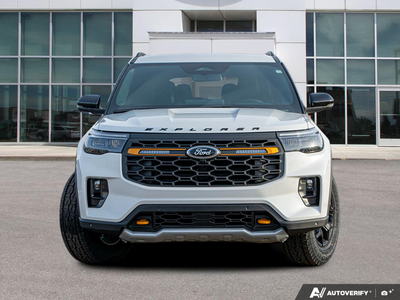 NEW 2026 Ford Explorer Tremor - Star White Tri-coat Metallic Exterior / ONYX ACTIVEX Interior - $63,869 - Stock #E60097 - VIN 1FMUK8JH8TGA28831 - Photo 2