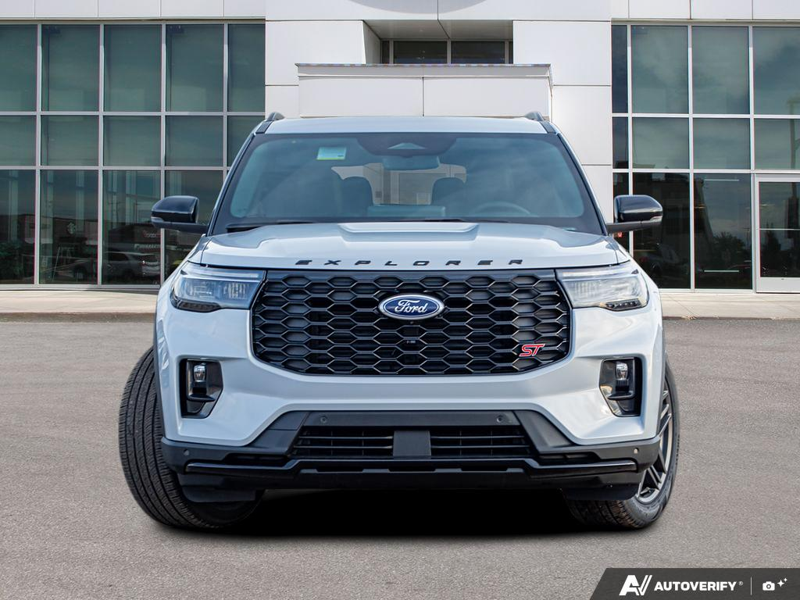 NEW 2026 Ford Explorer ST - Space White Metallic Exterior / ONYX ACTIVEX Interior - $71,919 - Stock #E60102 - VIN 1FMWK8GC7TGA32874 - Photo 2