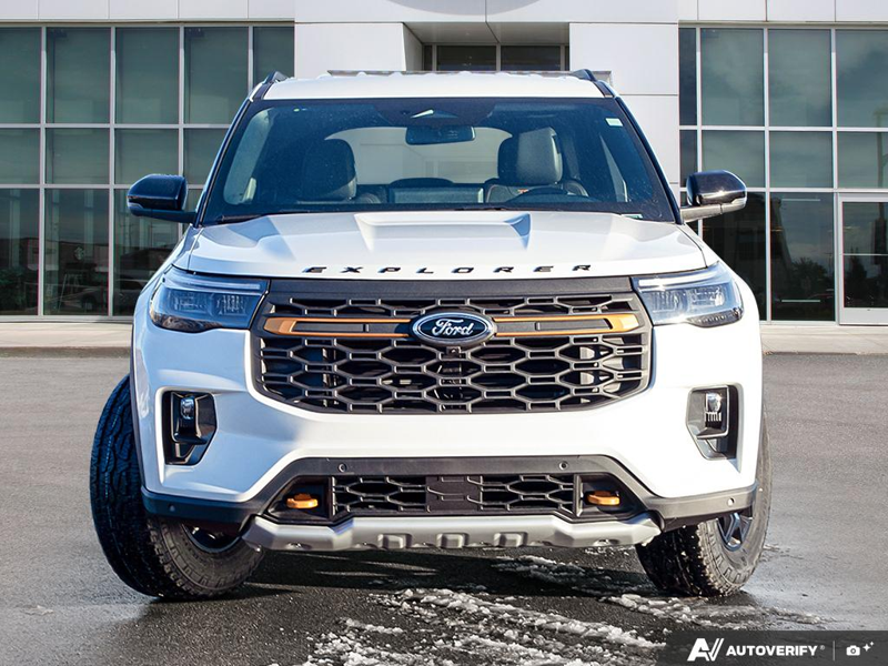 NEW 2026 Ford Explorer Tremor - Star White Tri-coat Metallic Exterior / ONYX ACTIVEX Interior - $63,829 - Stock #E60300 - VIN 1FMUK8JHXTGB03982 - Photo 2