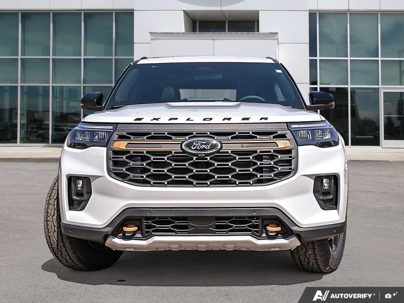 NEW 2026 Ford Explorer Tremor - Space White Metallic Exterior / ONYX MIKO Interior - $72,869 - Stock #E60223 - VIN 1FMWK8JC9TGA83995 - Photo 2