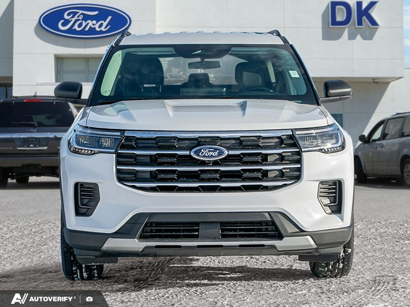 NEW 2026 Ford Explorer Active - Oxford White Exterior / DARK SPACE GRAY CLOTH Interior - $51,413 - Stock #D60203 - VIN 1FMUK8DH4TGA83160 - Photo 2