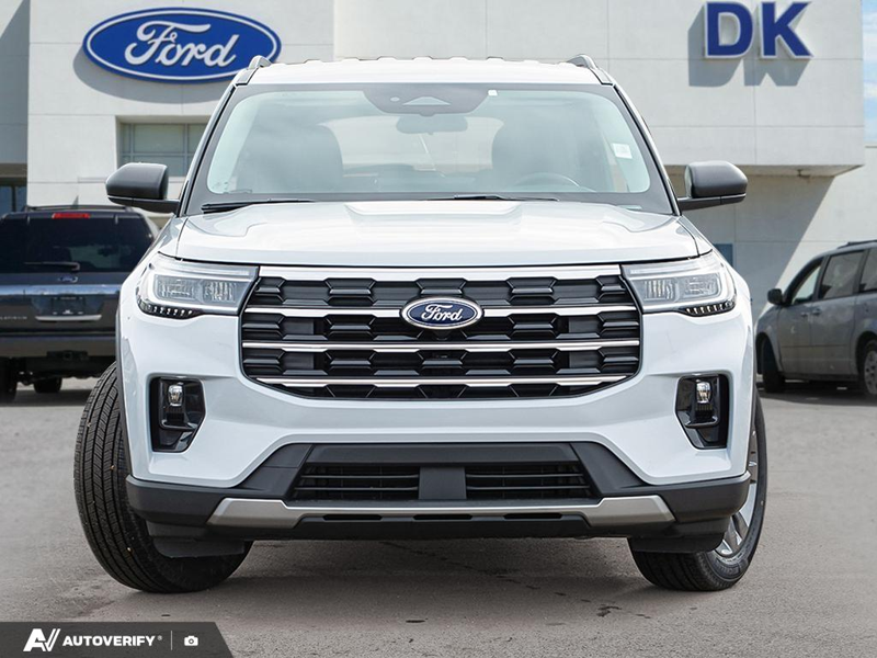 NEW 2026 Ford Explorer Active - Space White Metallic Exterior / DARK SPACE GREY ACTIVEX Interior - $57,457 - Stock #D60254 - VIN 1FMUK8DH9TGB01975 - Photo 2