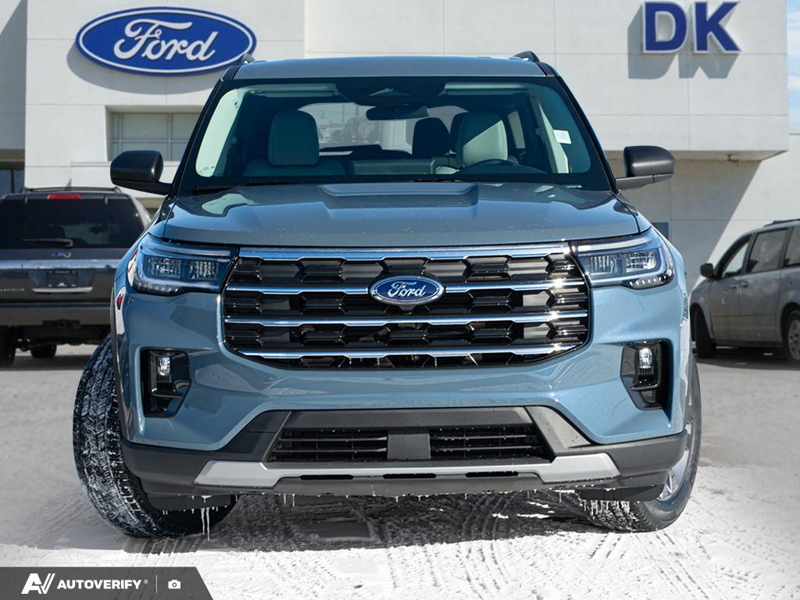 NEW 2026 Ford Explorer Active - Vapor Blue Exterior / SPACE GREY ACTIVEX Interior - $58,057 - Stock #D60335 - VIN 1FMUK8DH2TGB02420 - Photo 2
