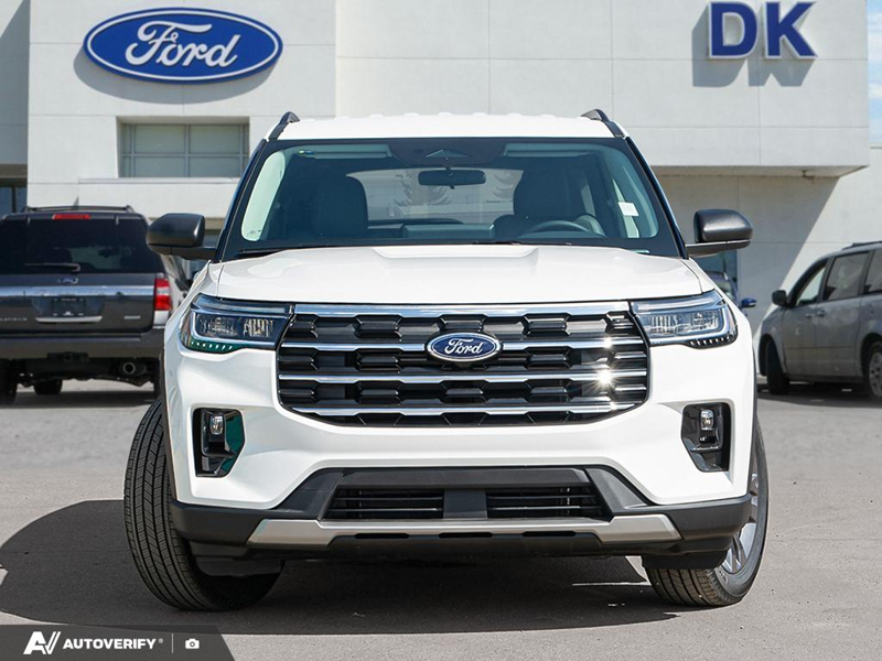 NEW 2026 Ford Explorer Active - Star White Tri-coat Metallic Exterior / DARK SPACE GREY ACTIVEX Interior - $58,737 - Stock #D60448 - VIN 1FMUK8DH2TGB37698 - Photo 2