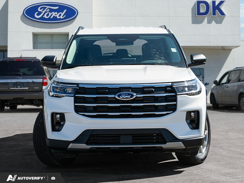 NEW 2026 Ford Explorer Active - Star White Tri-coat Metallic Exterior / DARK SPACE GREY ACTIVEX Interior - $55,129 - Stock #D60559 - VIN 1FMUK8DH5TGB84370 - Photo 2