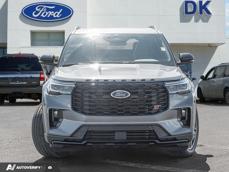 NEW 2026 Ford Explorer ST - Carbonized Grey Metallic Exterior / ONYX MIKO Interior - $73,322 - Stock #D60617 - VIN 1FMWK8GC2TGC18712 - Photo 2