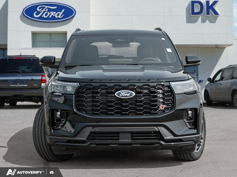 NEW 2026 Ford Explorer ST - Agate Black Exterior / ONYX MIKO Interior - $69,402 - Stock #D60750 - VIN 1FMWK8GC3TGB60786 - Photo 2